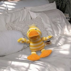Maison Chic Quackers The Duck Knit Rattle